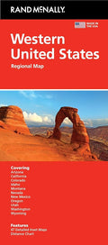 Western United States USA Regional Map