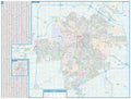 Winnipeg (MB) Wall Map 41x54 - Laminated -  MapArt