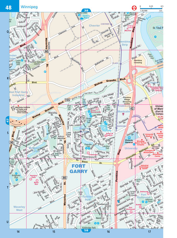 Winnipeg & Manitoba Street Atlas