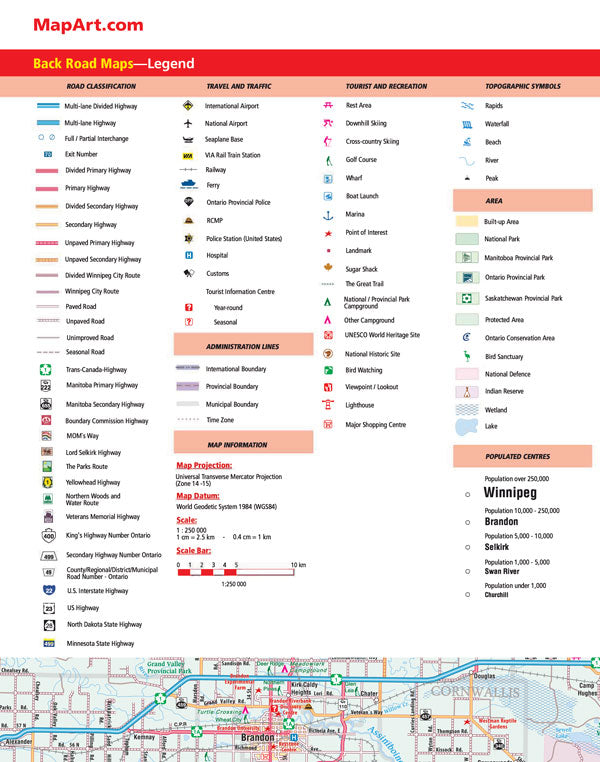 Winnipeg & Manitoba Street Atlas