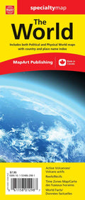 The World Specialty Folded Map -  MapArt