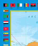 World Wall Map 59x38 - Laminated (Super Large) -  MapArt