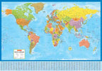 World Wall Map 39x27 (Sold Folded) -  MapArt
