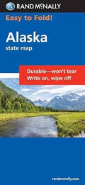 Alaska Road Map - Laminated -  MapArt
