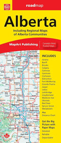 Alberta Road Map