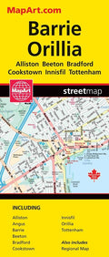 Barrie & Orillia Street Map