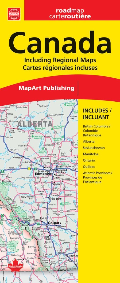 Canada Road Map