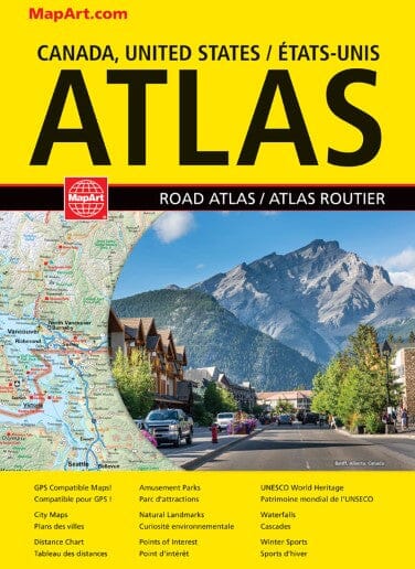 Canada USA Road Atlas