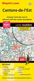 Cantons de l'Est Road Map (French)