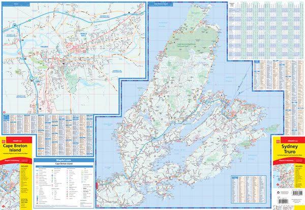 Cape Breton Road Map