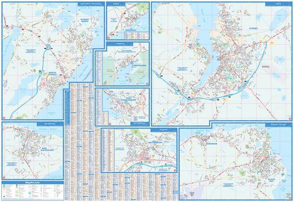 Cape Breton Road Map