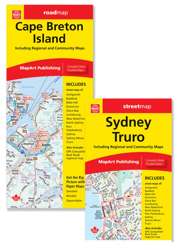 Cape Breton Road Map