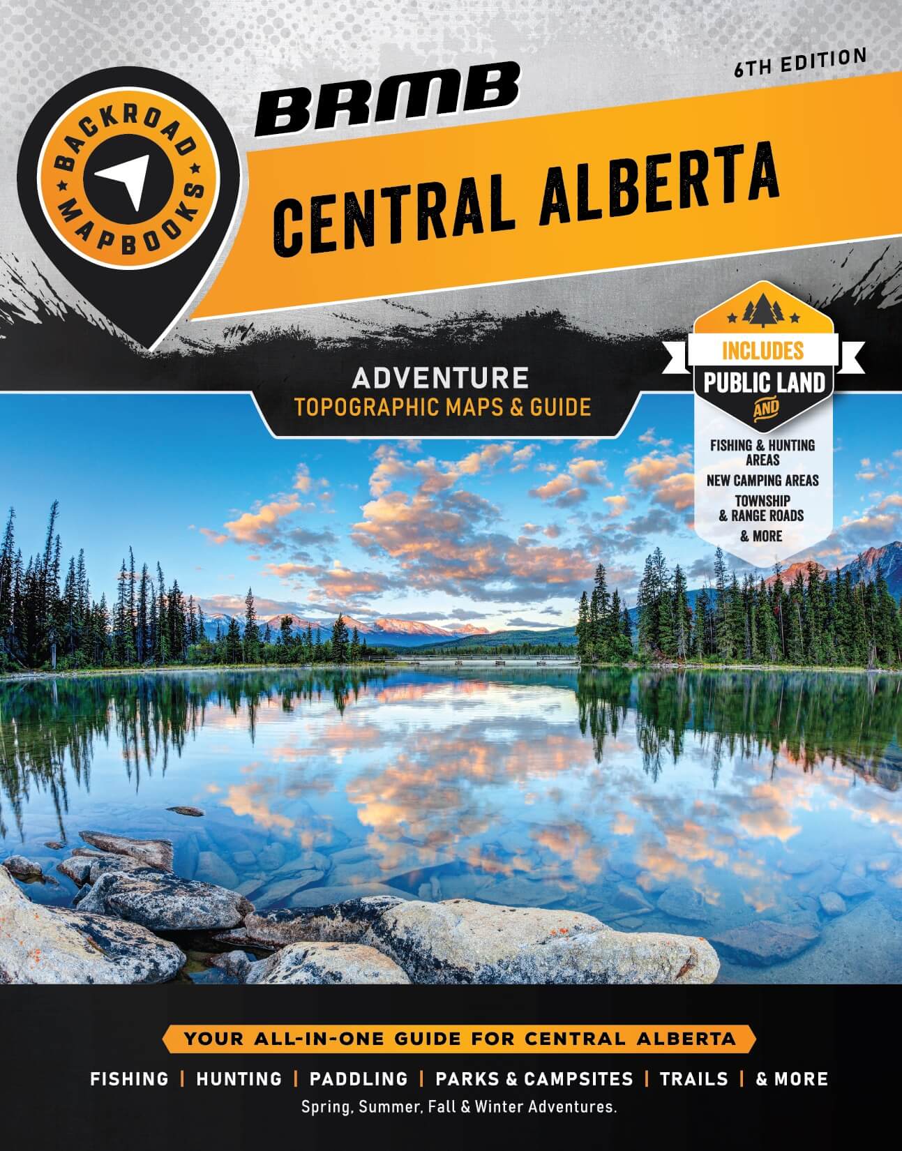Central Alberta Backroad Mapbook
