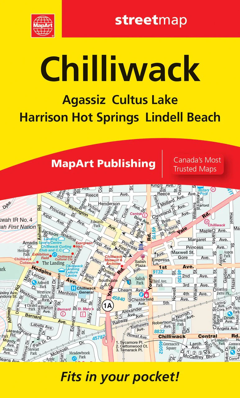Chilliwack Street Map (Pocket Size)