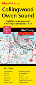 Collingwood & Owen Sound Street Map