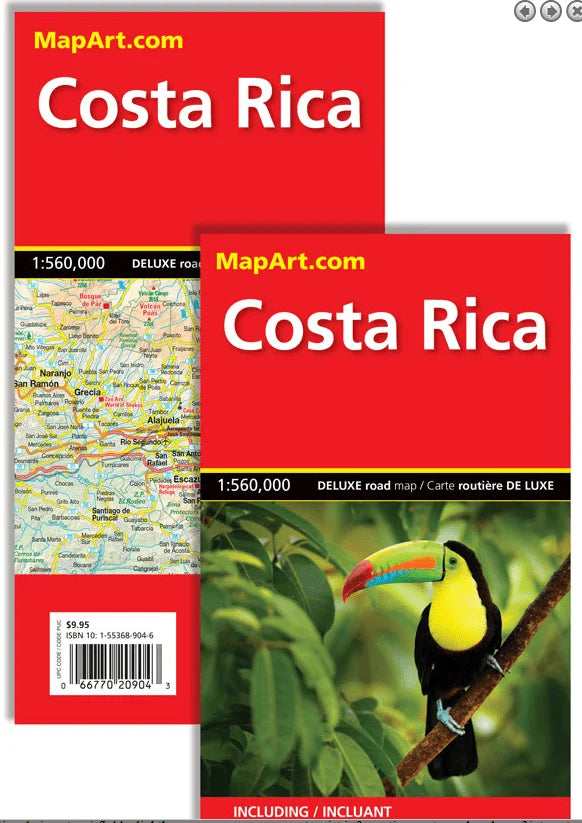 Costa Rica International Road Map