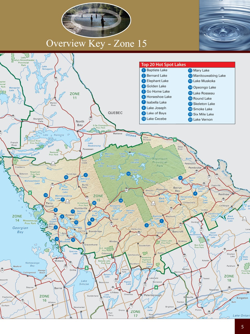 Central Ontario Fishing Mapbook