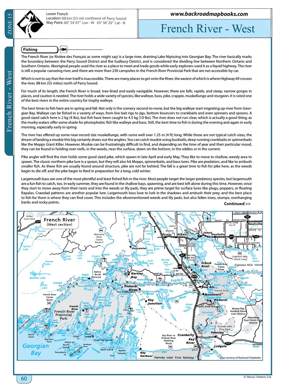 Central Ontario Fishing Mapbook