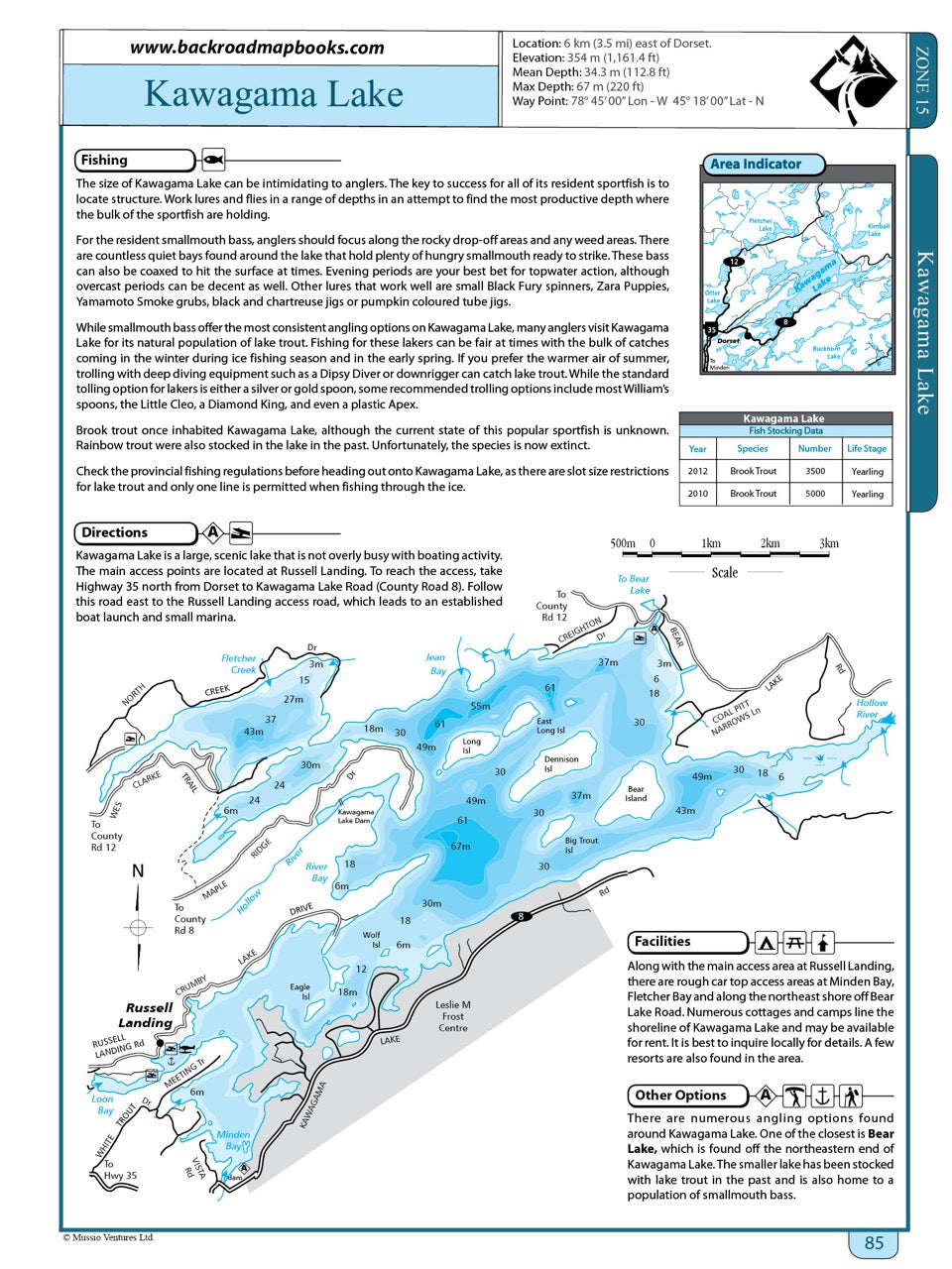 Central Ontario Fishing Mapbook