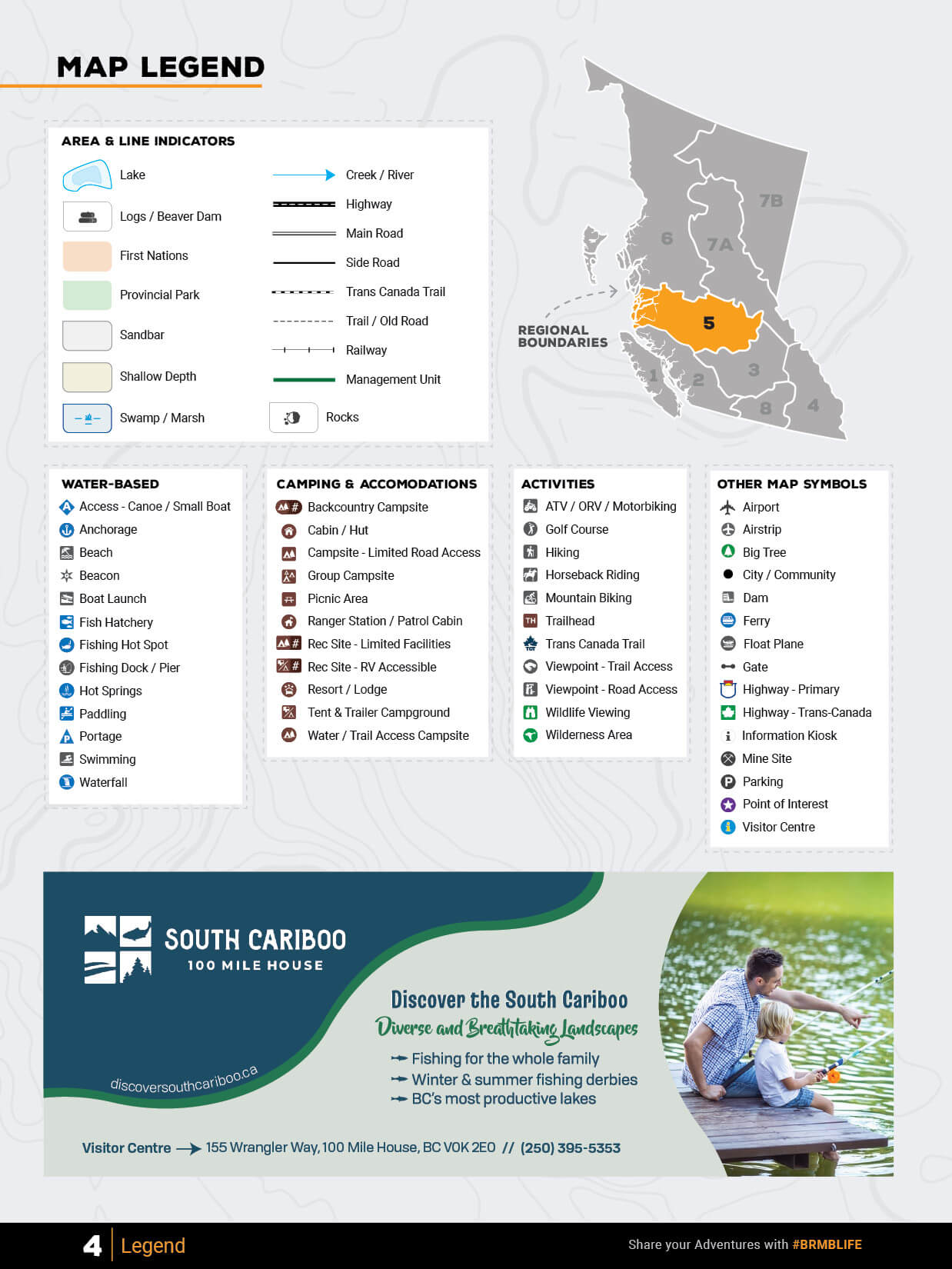Cariboo Region BC Fishing Mapbook
