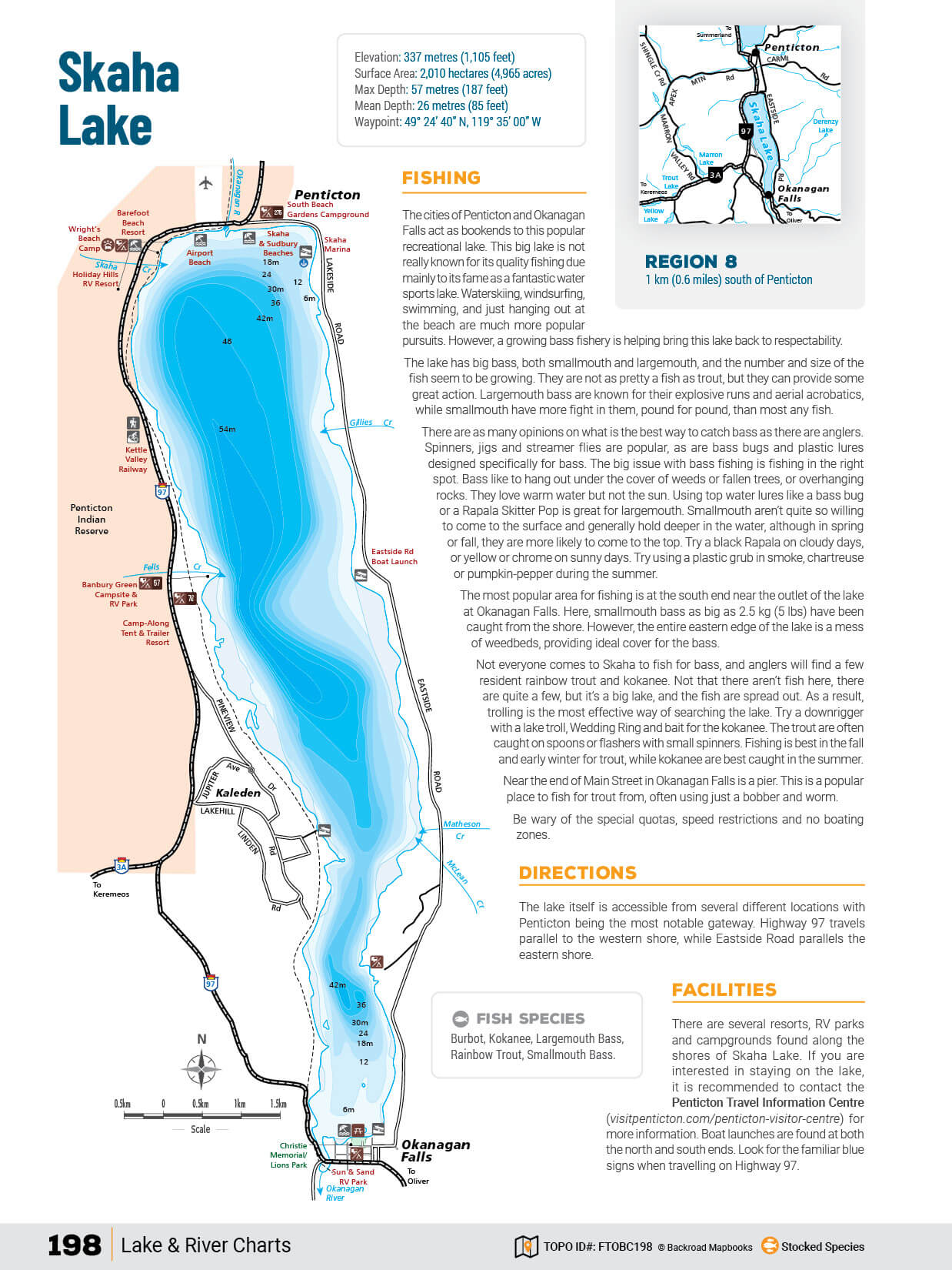 Thompson Okanagan BC Fishing Mapbook