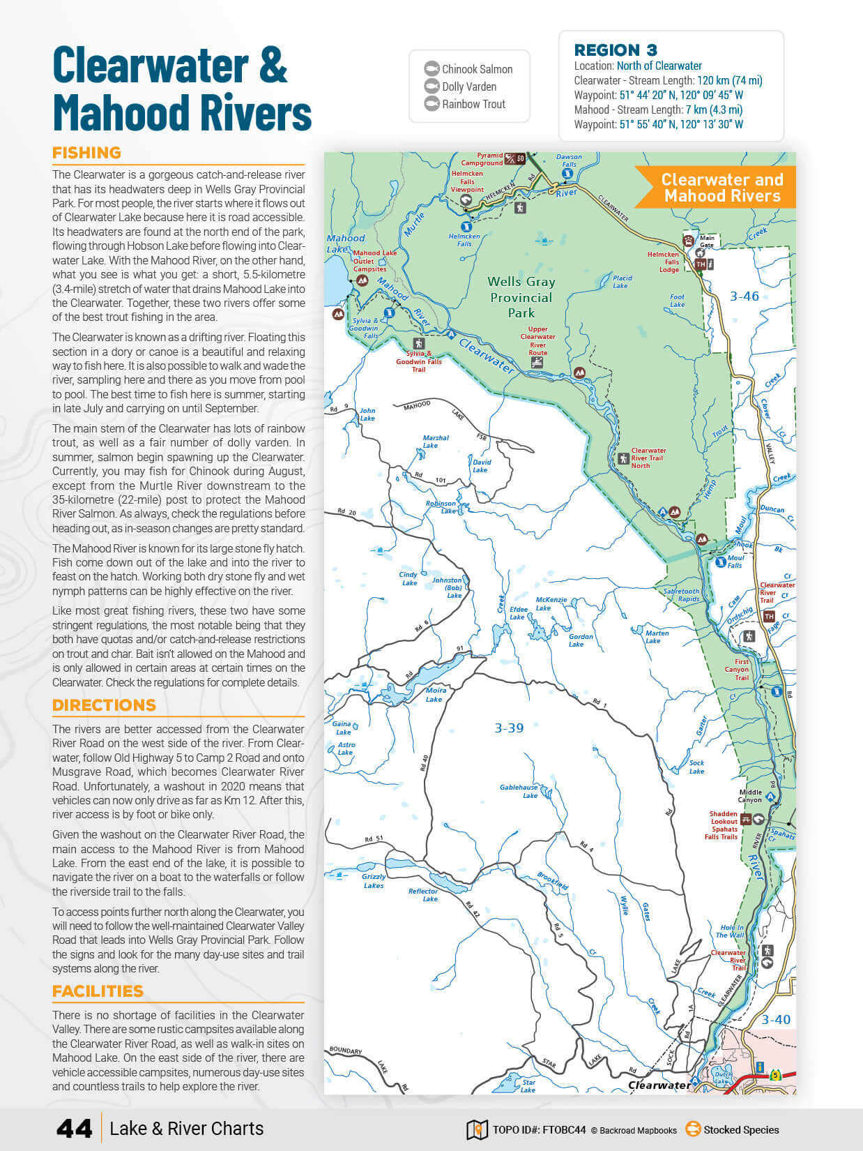 Thompson Okanagan BC Fishing Mapbook