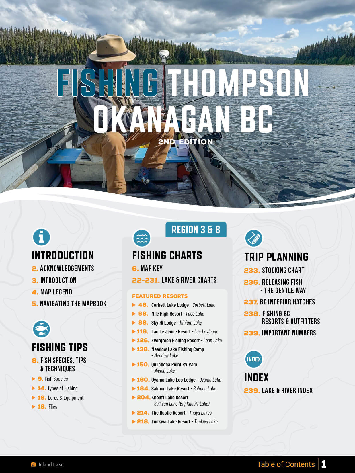 Thompson Okanagan BC Fishing Mapbook
