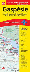 Gaspesie Road Map
