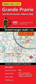 Grande Prairie and Northwestern Alberta Map