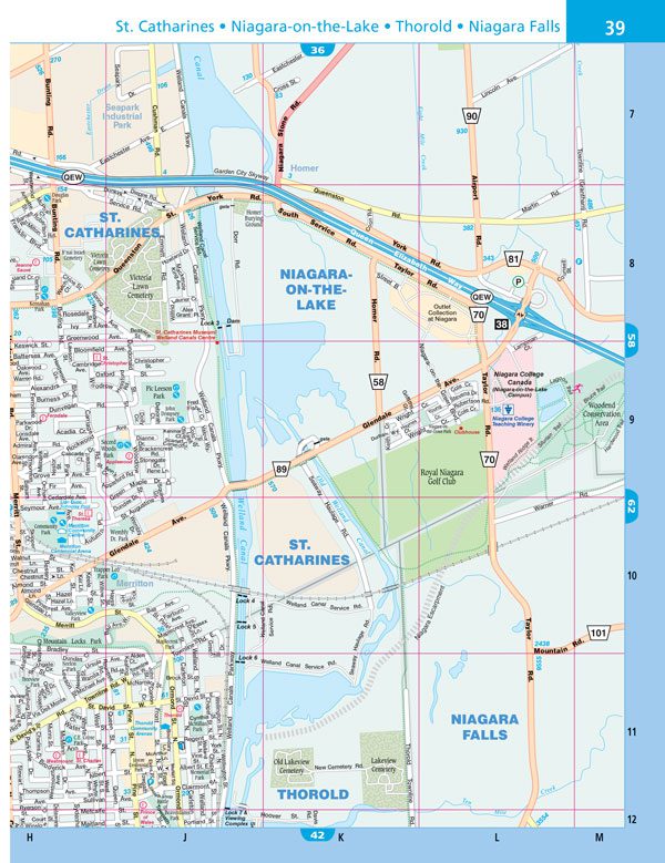 Hamilton Niagara Street Atlas