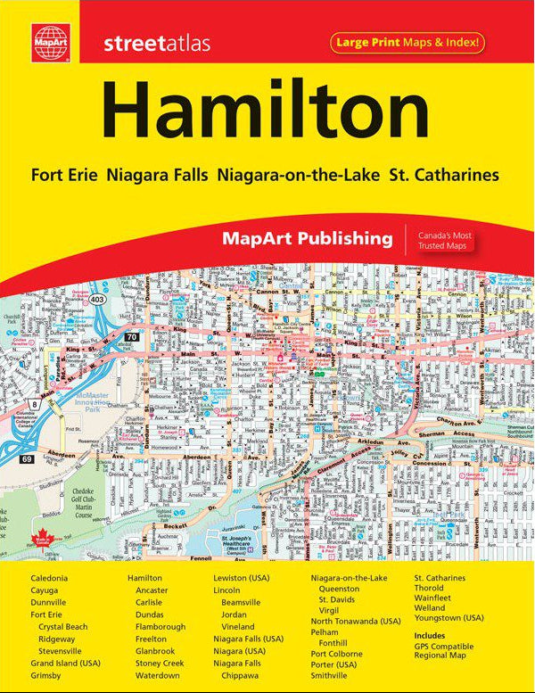 Hamilton Niagara Street Atlas