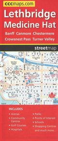 Lethbridge & Medicine Hat Street Map