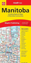 Manitoba Road Map
