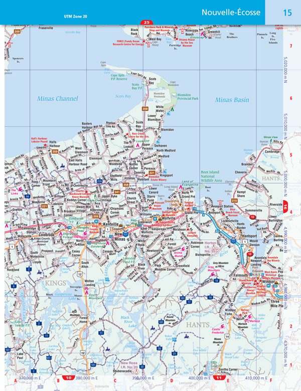 Maritimes Atlantic Canada Road Atlas