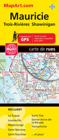 Mauricie Trois-Rivières Road Map (French)