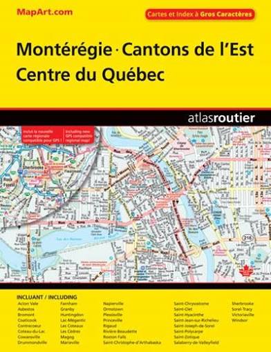 Monteregie, Cantons de Lest Street Guide