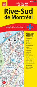 Montreal South Shore Road Map