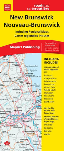 New Brunswick Road Map