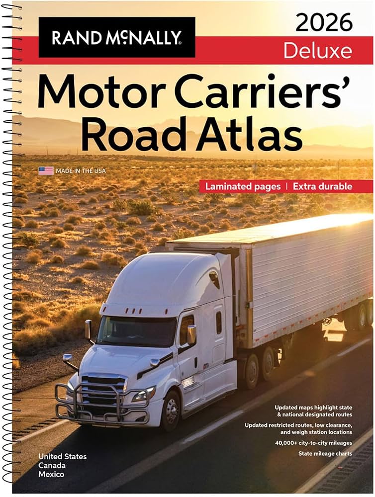 North America Motor Carriers' Road Atlas (Laminated)