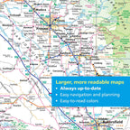 North America Road Atlas (Eat Your Way Across America)