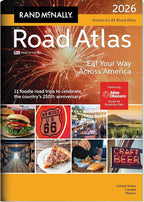 North America Road Atlas (Eat Your Way Across America)