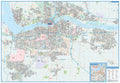 Ottawa Wall Map 41x59 Laminated