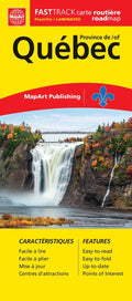 Quebec Road Map Fast Track (Laminated)