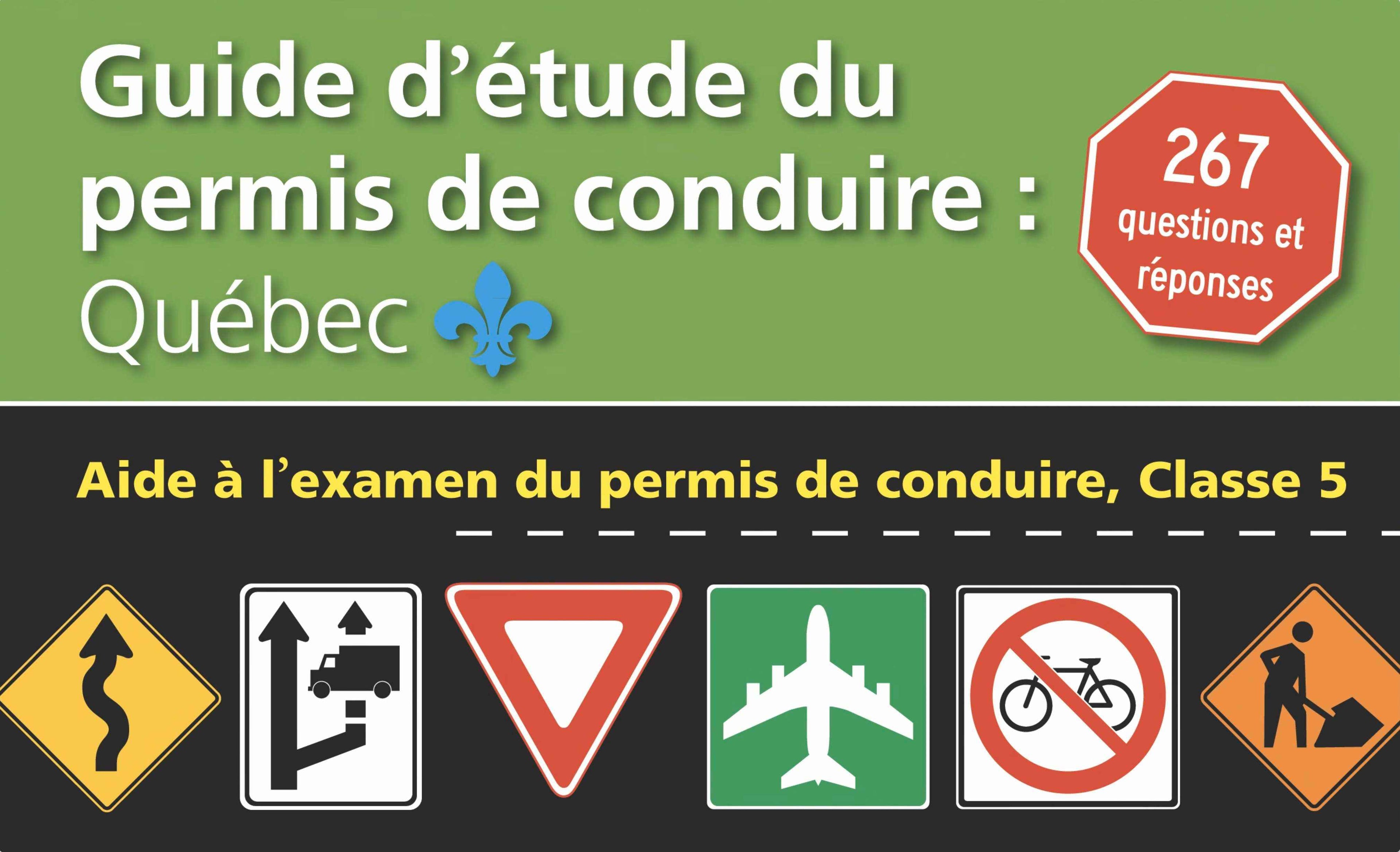 Quebec Driver's Study Guide (Guide d'étude du permis de conduire: Quebec) -  MapArt