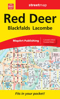 Red Deer Street Map (Pocket Size)