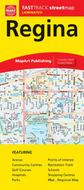 Regina Street Map Fast Track (Laminated)