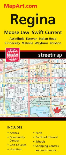 Regina Street Map