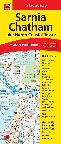 Sarnia / Chatham Street Map