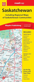 Saskatchewan Road Map