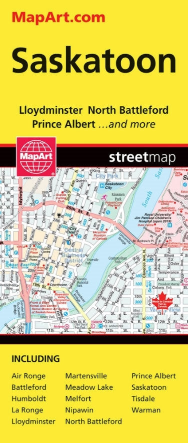Saskatoon Street Map